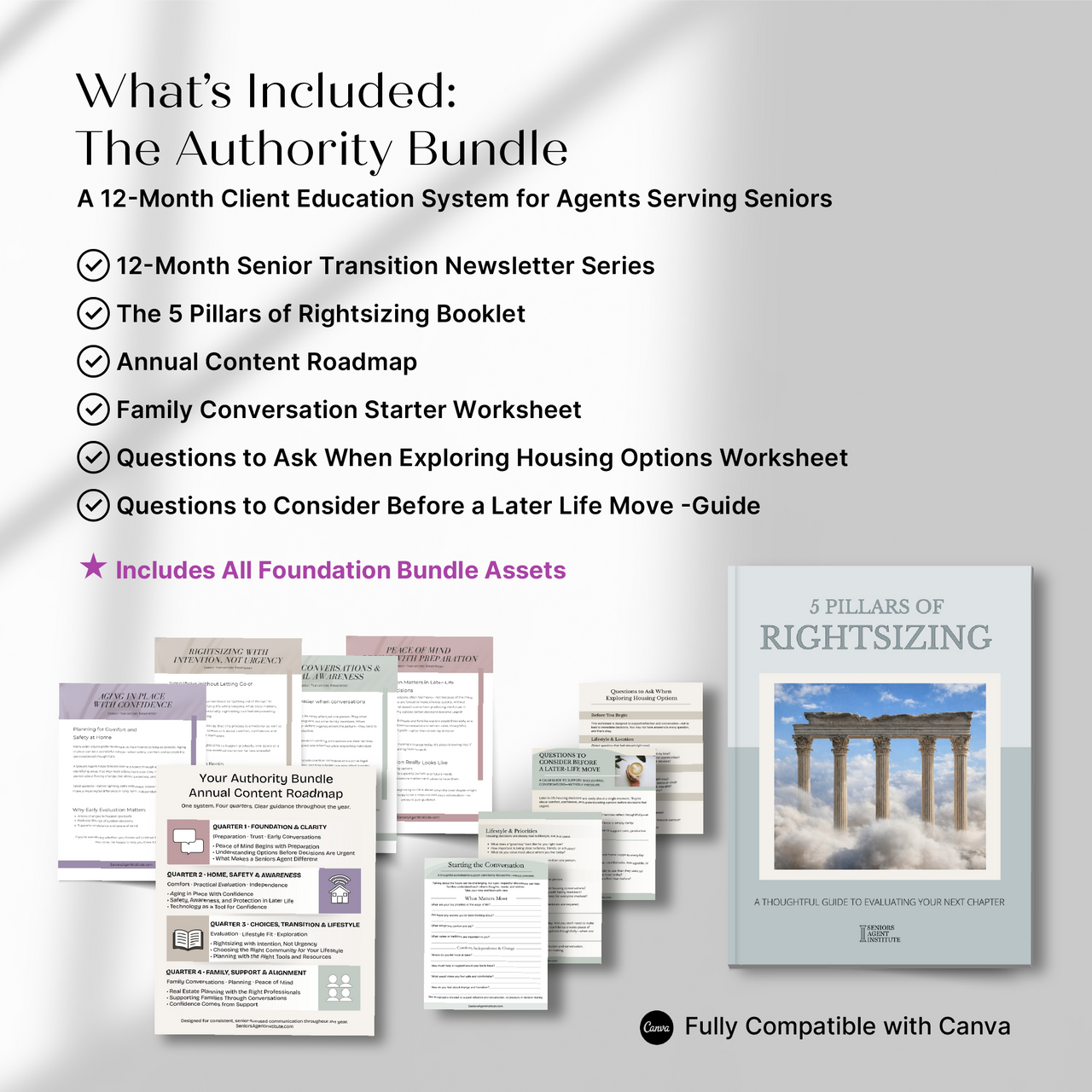 The Seniors Agent Institute Authority Bundle (Includes Foundation Bundle)